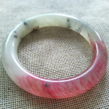 Load image into Gallery viewer, 10% OFF- 55/56/57mm Certified Natural Red Emerald Xiu Jade A HandCarved Lucky Round Bracelet Bangle A142