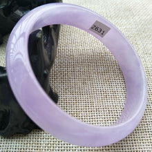 Load image into Gallery viewer, 10% OFF- 57/58/59mm Certified Natural Jadeite Emerald A*Jade HandCarved Lucky Bracelet Bangle Z631