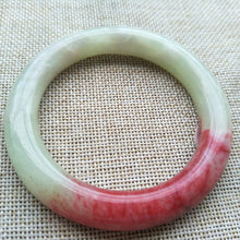 Load image into Gallery viewer, 10% OF- 55/56/57mm Certified Natural Red Emerald A*Jade HandCarved Bracelet Bangle A138