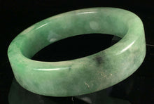 Load image into Gallery viewer, Copy of 10% OFF- 56/57/58mm Certified Natural Lavender Green Jadeite Emerald A*Jade HandCarved Lucky Jade Bangle A149