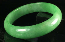 Load image into Gallery viewer, 10% OFF- 56/57/58mm Certified Natural Lavender Green Jadeite Emerald A*Jade HandCarved Lucky Jade Bangle A148