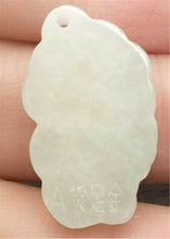 Load image into Gallery viewer, Certified Natural Gold &amp; Icy Jadeite Emerald A*Jade HandCarved Tablet Gold Fish Pendant N0769 with Gift Box