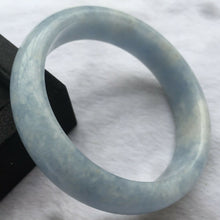 Load image into Gallery viewer, 10% OFF- 59/60/61mm Certified Natural Lavender Purple Jadeite Emerald A*Jade HandCarved Bracelet Bangle X3371