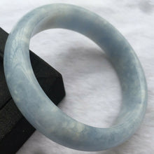 Load image into Gallery viewer, 10% OFF- 59/60/61mm Certified Natural Lavender Purple Jadeite Emerald A*Jade HandCarved Bracelet Bangle X3371