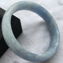 Load image into Gallery viewer, 10% OFF- 61/62/63mm Certified Natural Lavender Purple Jadeite Emerald A*Jade HandCarved Bracelet Bangle X3370