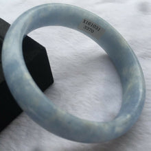 Load image into Gallery viewer, 10% OFF- 61/62/63mm Certified Natural Lavender Purple Jadeite Emerald A*Jade HandCarved Bracelet Bangle X3370