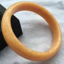 Load image into Gallery viewer, 10% OFF- 61/62/63mm Certified Natural Red Yellow Jadeite Emerald A*Jade HandCarved Bracelet Bangle X3372