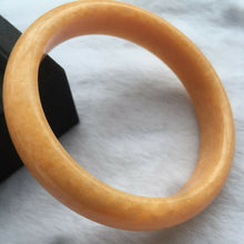Load image into Gallery viewer, 10% OFF- 61/62/63mm Certified Natural Red Yellow Jadeite Emerald A*Jade HandCarved Bracelet Bangle X3372