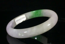 Load image into Gallery viewer, 10% OFF- 58/59/60mm Certified Natural Jadeite Emerald A*Jade HandCarved Bracelet Bangle GX440/HA5548