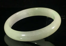 Load image into Gallery viewer, 10% OFF- 58/59/60mm Certified Natural Jadeite Emerald A*Jade HandCarved Bracelet Bangle X435