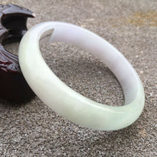 Load image into Gallery viewer, 10% OFF- 56/57/58mm Certified Natural Jadeite Emerald A*Jade HandCarved Bracelet Bangle X516