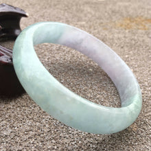 Load image into Gallery viewer, 10% OFF- 56/57/58mm Certified Natural Jadeite Emerald A*Jade HandCarved Bracelet Bangle GX616