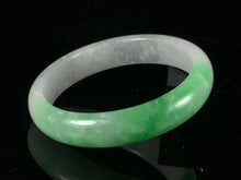 Load image into Gallery viewer, 10% OFF- 58/59/60mm Certified Natural Jadeite Emerald A*Jade HandCarved Bracelet Bangle GX640