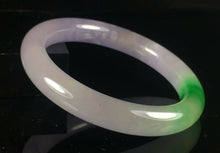 Load image into Gallery viewer, 10% OFF- 54/55/56mm Certified Natural Jadeite Emerald A*Jade HandCarved Round Bracelet Bangle GX328