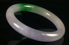 Load image into Gallery viewer, 10% OFF- 54/55/56mm Certified Natural Jadeite Emerald A*Jade HandCarved Round Bracelet Bangle GX328
