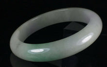Load image into Gallery viewer, 10% OFF- 57/58/59mm Certified Natural Lavender 3 Color Jadeite Emerald A*Jade HandCarved Lucky Jade Bangle A141
