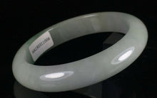 Load image into Gallery viewer, 10% OFF- 57/58/59mm Certified Natural Lavender 3 Color Jadeite Emerald A*Jade HandCarved Lucky Jade Bangle A141