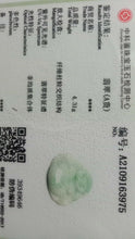 Load image into Gallery viewer, 10% OFF- Certified Natural Jadeite Emerald A*Jade HandCarved Blessing Happy Buddha Pendant《Grade A》A3975