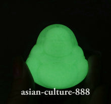 Load image into Gallery viewer, 10% OFF- Certified Natural Jadeite Emerald A*Jade HandCarved Blessing Happy Buddha Pendant《Grade A》A1940
