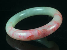 Load image into Gallery viewer, 10% OFF- 52/53/54mm Certified Natural Red Jadeite Emerald A*Jade HandCarved Lucky Jade Bangle A066