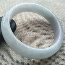 Load image into Gallery viewer, 10% OFF- 56/57/58mm Certified Natural Lavender Jadeite Emerald A*Jade HandCarved Lucky Bracelet Bangle K532