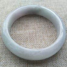 Load image into Gallery viewer, 10% OFF- 56/57/58mm Certified Natural Lavender Jadeite Emerald A*Jade HandCarved Lucky Bracelet Bangle K532