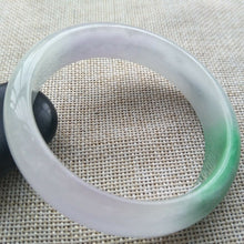 Load image into Gallery viewer, 10% OFF- 57/58/59mm Certified Natural 3 Color Jadeite Emerald A*Jade HandCarved Lucky Bracelet Bangle A650