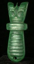 Load image into Gallery viewer, 10% OFF- Certified Natural Icy Green Jadeite Emerald A Jade HandCarved Hongshan Culture Sun God Pendant A537