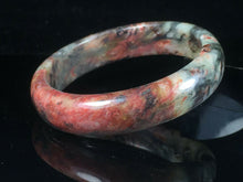 Load image into Gallery viewer, 10% OFF- 61/62/63mm Certified Natural Red Jadeite Emerald A*Jade HandCarved Lucky Jade Bangle A008