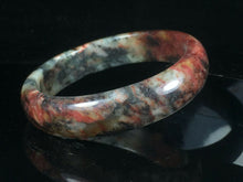 Load image into Gallery viewer, 10% OFF- 61/62/63mm Certified Natural Red Jadeite Emerald A*Jade HandCarved Lucky Jade Bangle A008