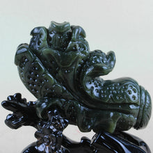 Load image into Gallery viewer, 10% OFF- Chinese Genuine Natural Green Jade Handcarved Lucky Cabbage Feng Shui Statue