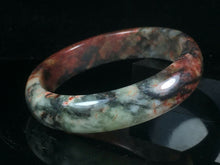 Load image into Gallery viewer, 10% OFF- 61/62/63mm Certified Natural Red Jadeite Emerald A*Jade HandCarved Lucky Jade Bangle A008