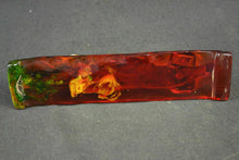 Load image into Gallery viewer, 8.18''L- Chinese Natural Antique Exquisite GEOMANTIC AMBER Handcarved Sculpture Blessing Buddha Statue