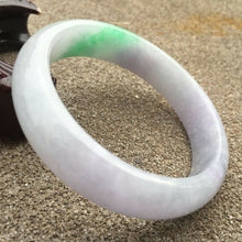 Load image into Gallery viewer, 10% OFF- 61/62/63mm Certified Natural 3 Color Jadeite Emerald A Jade HandCarved Lucky Bracelet Bangle GX488