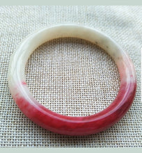 Load image into Gallery viewer, 55/56/57mm Certified Natural Red Xiu Emerald A Jade HandCarved Round Bracelet Bangle A256