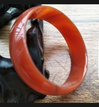 Load image into Gallery viewer, 46/47/48mm Certified Natural Red Emerald A Jade HandCarved Bracelet Bangle A001