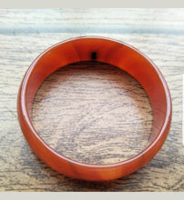 Load image into Gallery viewer, 46/47/48mm Certified Natural Red Emerald A Jade HandCarved Bracelet Bangle A001