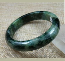 Load image into Gallery viewer, 55/56/57mm Certified Natural Jadeite Emerald A*Jade HandCarved Bangle Z4696