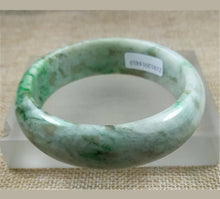 Load image into Gallery viewer, 57/58/59mm Certified Natural Jadeite Emerald A*Jade HandCarved Bangle Z4453