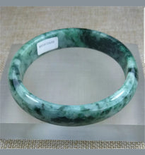 Load image into Gallery viewer, 59/60/61mm Certified Natural Jadeite Emerald A*Jade HandCarved Bangle Z3208