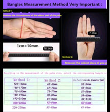 Load image into Gallery viewer, 10% OF- 56/57/58mm Certified Natural Lavender Purple Emerald A*Jade HandCarved Lucky Bracelet Bangle GX628
