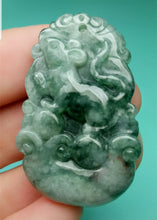 Load image into Gallery viewer, 10% OFF- Certified Natural Jadeite Emerald A*Jade HandCarved Lucky Rat YuanBao Pendant