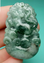Load image into Gallery viewer, 10% OFF- Certified Natural Jadeite Emerald A*Jade HandCarved Lucky Rat YuanBao Pendant