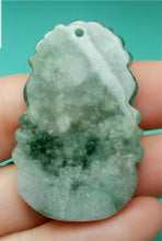Load image into Gallery viewer, 10% OFF- Certified Natural Jadeite Emerald A*Jade HandCarved Lucky Rat YuanBao Pendant
