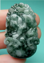 Load image into Gallery viewer, 10% OFF- Certified Natural Jadeite Emerald A*Jade HandCarved Lucky Pig YuanBao Pendant A