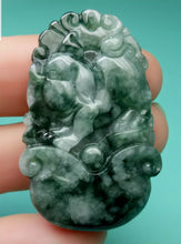 Load image into Gallery viewer, 10% OFF- Certified Natural Jadeite Emerald A*Jade HandCarved Lucky Pig YuanBao Pendant A