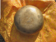 Load image into Gallery viewer, Great Sound! Complete 3 PC Set of Chinese Natural Antique Exquisite Handcrafted 5.25" Hand Hammered Buddhist Singing