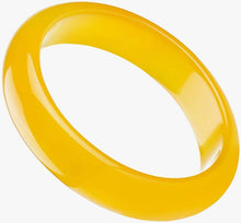 Load image into Gallery viewer, 10% OFF- 63/64/65mm Certified Natural Yellow Gold Jadeite Emerald A*Jade Handcarved Bangle S127