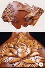 Load image into Gallery viewer, Chinese Feng Shui Lucky Wealth Vase Home/Office Decor Sculpture Craft Living Room TV Cabinet Fortune Ornament Housewarming Gift