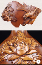 Load image into Gallery viewer, Chinese Feng Shui Lucky Wealth Vase Home/Office Decor Sculpture Craft Living Room TV Cabinet Fortune Ornament Housewarming Gift